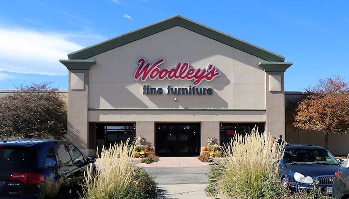 woodleys store front