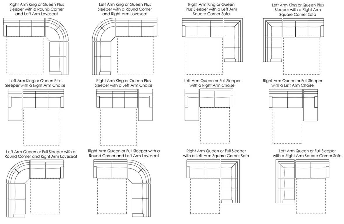 comfort sleeper dimensions