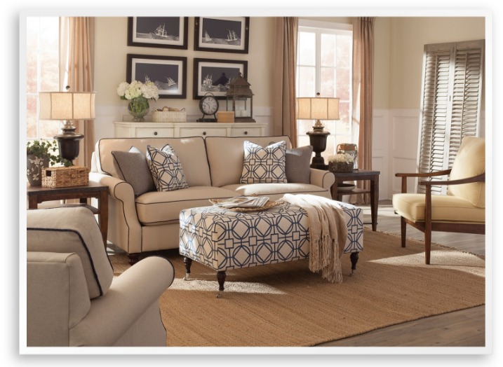 Klaussner Custom Furniture In Camp Hill, Klaussner Leather Sofa